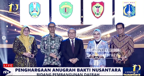 Acara Malam Anugrah Bakti Nusantara.