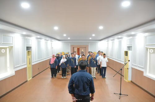 Apel pagi pegawai Badan Penghubung Provinsi Kalimantan Timur 