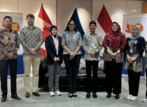 Audiensi Public Diplomacy Officer Embassy of Kanada