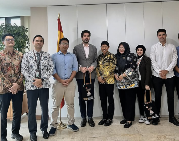 Audiensi Public Diplomacy Officer Embassy of Spanyol