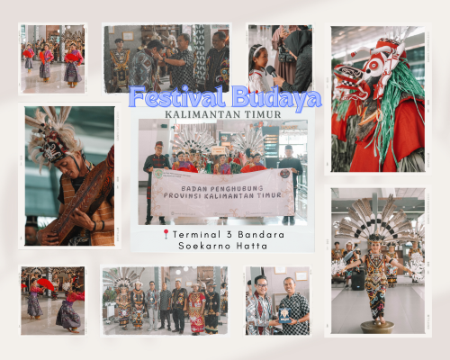 Festival Budaya Kaltim - Bandara Internasional Soekarno Hatta 
