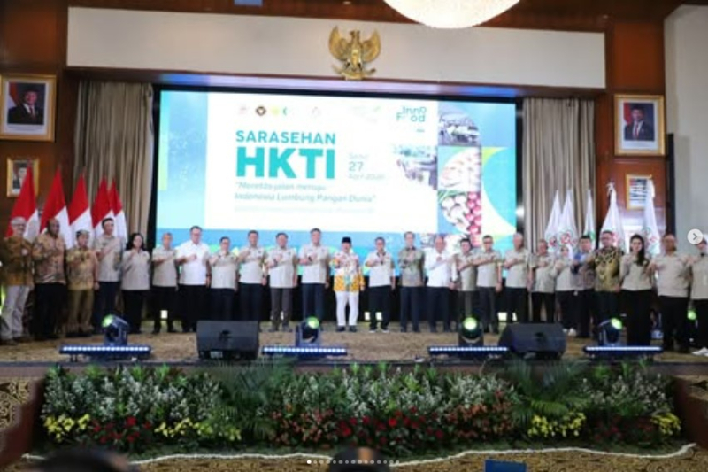 HUT ke 53 HKTI dan Lounching Innofod EXPO & Forum 2026, bertempat di Auditorium Kementerian Pertanian RI. Senin (27/4/2026)