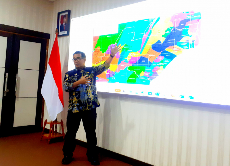 Pemaparan Innovation Regions for a Just Energy Transition terkait Blueprint Buffer Zone IKN oleh Deutsche Gesselscahft for Internationale Zusammenarbait (GIZ) 