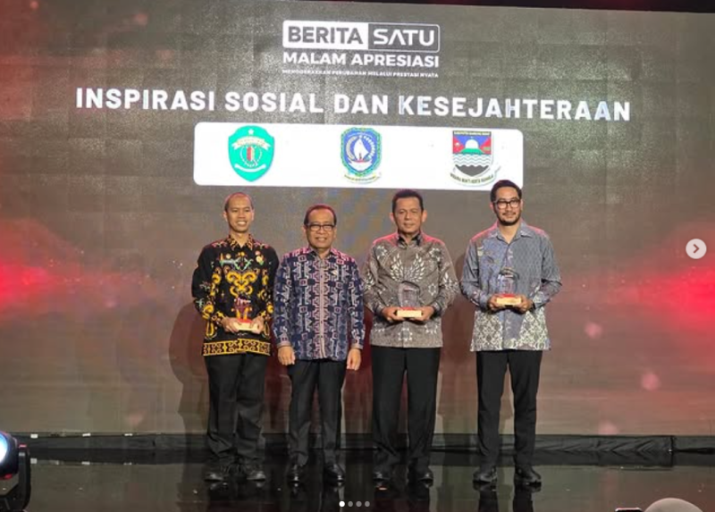 Penghargaan dalam Acara Malam Apresiasi Beritasatu 