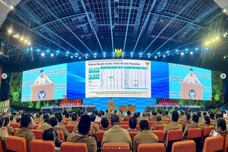 Rapat Koordinasi Nasional (Rakornas) Pemerintah Pusat dan Daerah Tahun 2026, bertempat di Sentul International Convebtion Center (SICC), Kabupaten Bogor, Jawa Barat. Senin (2/2/2026)