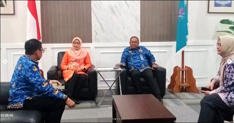 Sekretaris Daerah Provinsi Kalimantan Timur Sri Wahyuni bersama kepala Badan Kepegawaian Negara Prof. Dr. Zudan Arif Fakrulloh, SH, MH bersama Ekspose ‘Manajemen Talenta’ di kantor Pusat BKN Jakarta, 05/02/2026