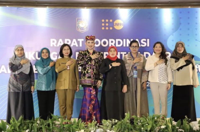 TP-PKK Provinsi Kalimantan Timur, Hj. Syarifah Suraidah (Bunda Harum) Rakor Dukungan Pemerintah Daerah Pada Penurunan Angka Kematian Ibu